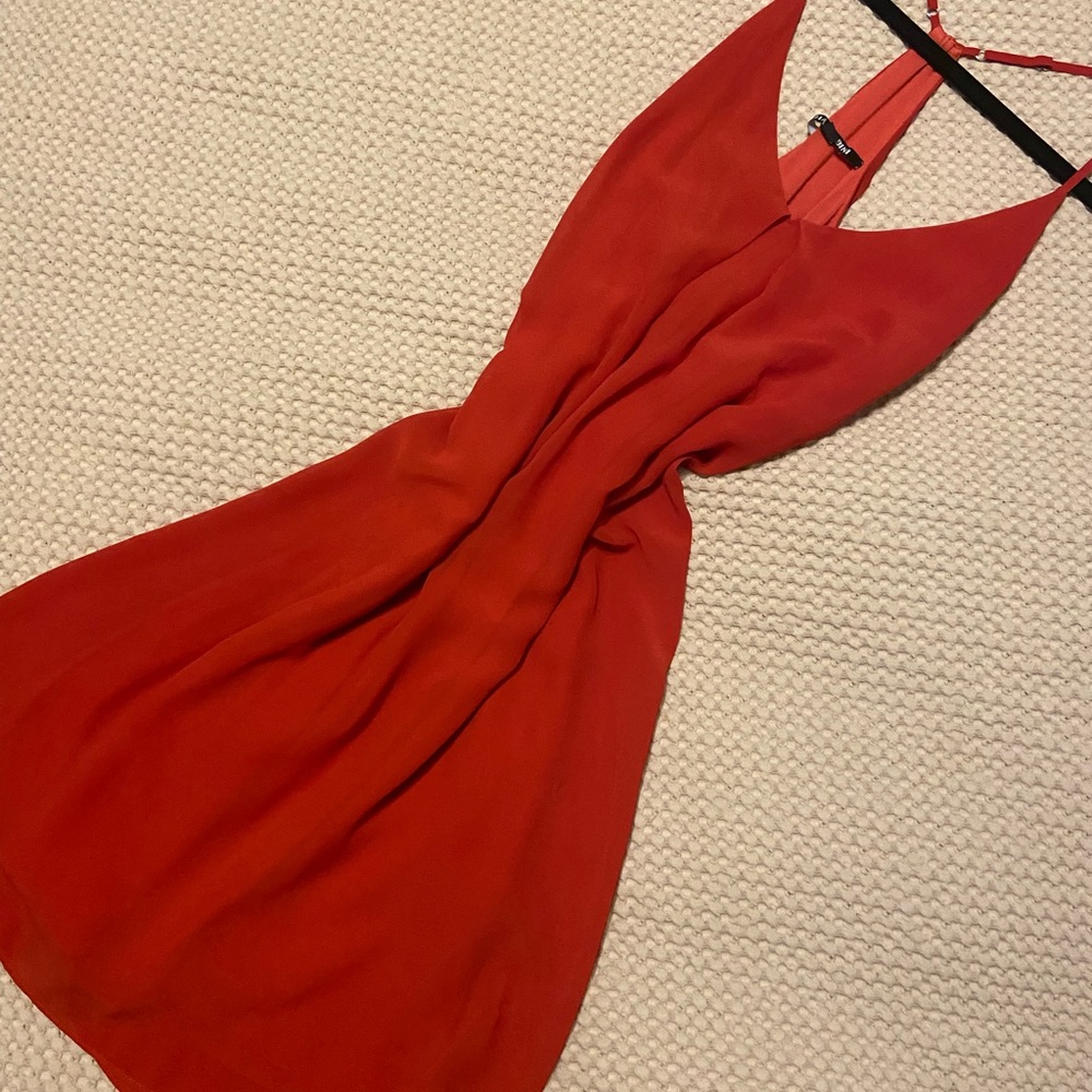 Red dress